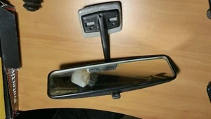 VOLVO 240 Rear View Mirror 1224134 w Bracket 1210423 - Picture 1 of 2