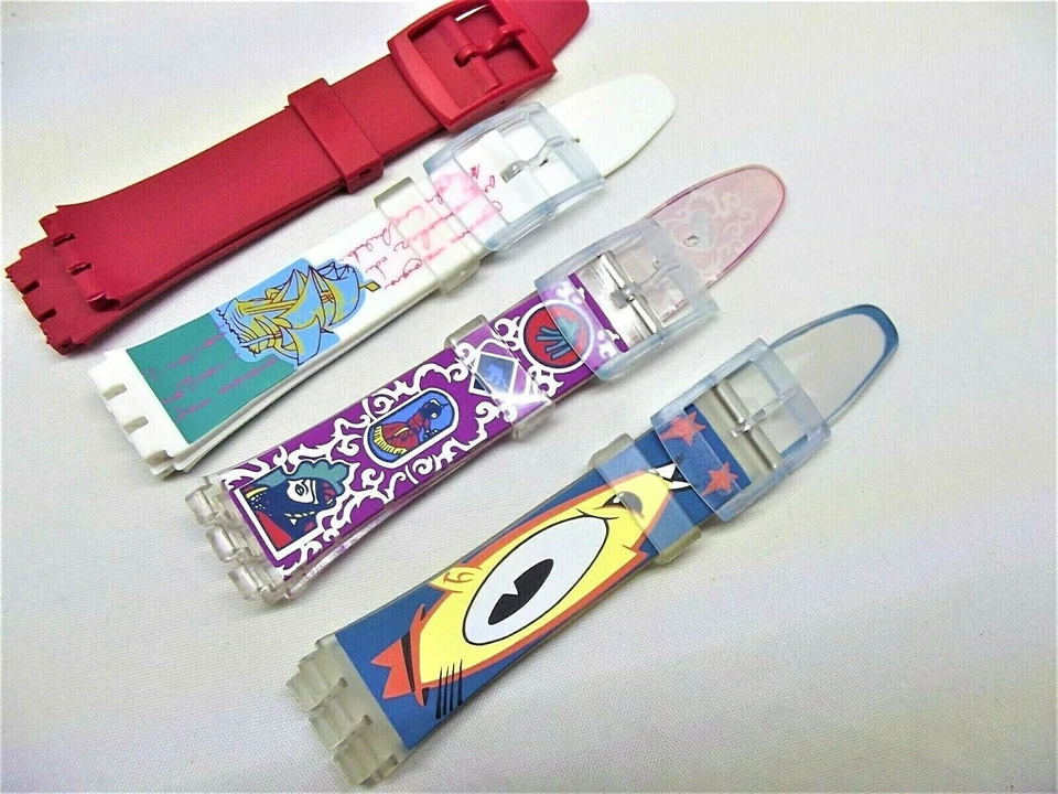 cinturini gomma x swatch gent 17 mm straps montre correa orologi Uhrenarmband