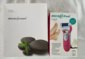 Emjoi MICRO-PEDI pedicure + MICRO-MANI Manicure Tool kit Set Battery Powered NEW - Picture 1 of 5