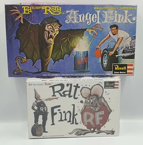 ED ROTH : RAT FINK & ANGEL MODEL KITS MADE BY REVELL IN THE 1990'S - Picture 1 of 12
