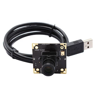 Full HD WDR Camera Module 38*38mm  USB UVC Webcam for Android Linux Windows Mac - Image 1 of 4