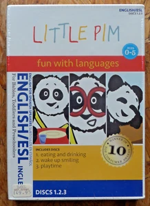 Little Pim English for Spanish Speakers Unused 3 x DVDs Age: babies - preschool - Picture 1 of 4