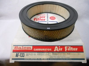 NOS Salem filtro de aire AF-133 PARA VTG Ford, Mustang, Fairlane, Thunderbird, Merc Comet - Imagen 1 de 2