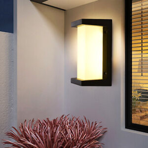 Modern Led Exterior Wall Light Sconce Wall Lamp Fixture Outdoor Porch Ip65 Light