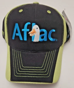 Carl Edwards #99 Nascar Checkered Flag Aflac Sponsor Adjustable Hat - Picture 1 of 4