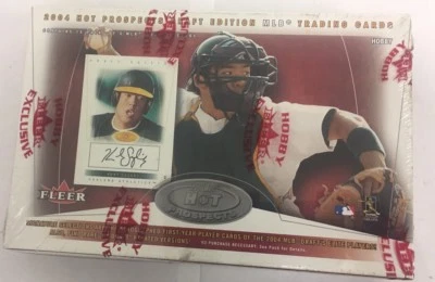 Fleer Hot Prospects 2004 edición draft béisbol hobby box sellado de fábrica Foto 1 de 4
