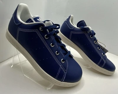Adidas Stan Smith C Niños Talla 2Y Tenis Azul Marino Blanco Zapato IG0572 Foto 1 de 4