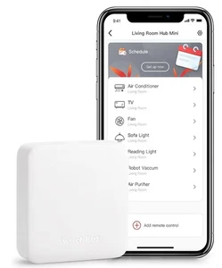 SwitchBot Hub Mini WLAN Haushaltsgeräte Smarte Fernbedienung - Weiß... - Bild 1 von 6