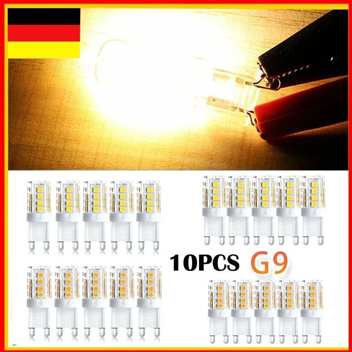 Osram LED G9 Stiftsockellampen, 1,9W, Warmweiß 2700K, 200 Lumen, 5er Pack – Ersetzt 20W Glühlampen