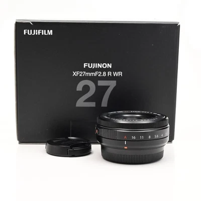 Fujifilm XF 27mm f2.8 R WR Fujinon Super EBC ASPH Lens X-Mount #107 - Image 1 of 4