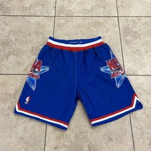 NBA All Star Game Shorts Herren klein blau Mitchell & Ness Hardwood Classics - Bild 1 von 9
