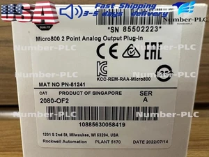 2080-OF2 new Allen Bradley SER A Micro800 2 Analog Output Module New Sealed - Picture 1 of 4