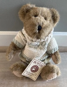 Peluche Boyd's Bears "CHANDLER CRYSTALFROST" #904182 serie mejor vestida - con etiquetas - Imagen 1 de 13