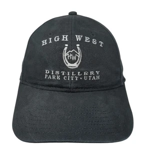 High West Distillery Park City Utah Baseball Cap Black OS Adjustable Cap America - Imagen 1 de 10