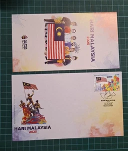 Hari Malaysia 2025 Malaysia Day Stamp FDC First Day Cover FDC Tugu Negara design - Picture 1 of 6