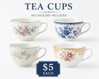 ALL $5 MAKE YOUR LOT OF TEA CUP CUPS TEACUP TEACUPS VINTAGE  CHINA DEMITASSE