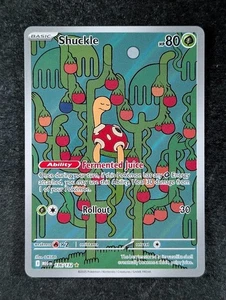 2025 Pokemon SHUCKLE #136/132 Mega Evolution Illustration Rare English (B) - Picture 1 of 3