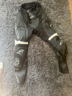 Alpinestars Stella Missile V3 Womens Leather Motorcycle Pants Black - Image 1 of 4