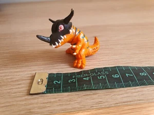 1997 Digimon Digital Monsters 1.5" Greymon Mini Figure Bandai - Picture 1 of 5