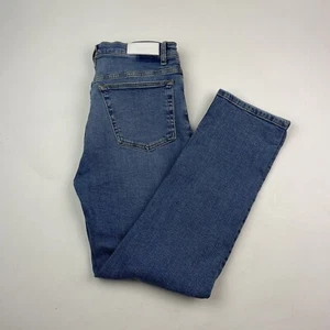 Re/Done Extra Stretch 70s Straight Denim Jeans Laguna Size 31 - Picture 1 of 9