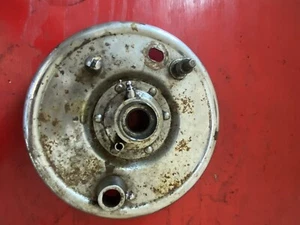 Vintage Harley OEM Knucklehead Flathead Chrome Springer Front Brake Drum 850A - Bild 1 von 12