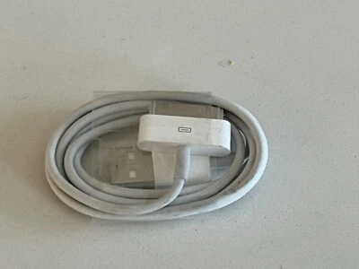 Original OPEN BOX 1m 30 Pin to USB Charge Sync Cable for iPhone 3 3G 4 4s iPod - Image 1 of 4
