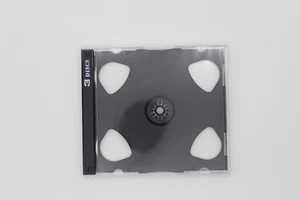 100 X Jewelcase für 3 CD's Jewelbox CD Hülle *NEU* - Bild 1 von 3