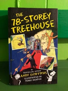 The 78-Storey Treehouse Hardcover SIGNED BY ANDY GRIFFITHS & TERRY DENTON | VGC - Picture 1 of 6