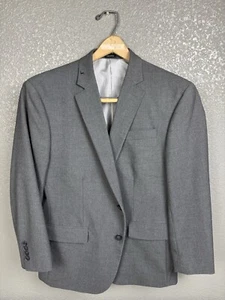 JF J. Ferrar Super Slim Suit Jacket Blazer Mens 40S Gray - Picture 1 of 11