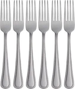 Oneida H081006BL20 Tress Mirror Everyday Dinner Forks, Set Of 6 - Picture 1 of 2
