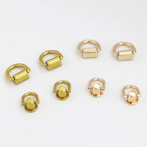 5/3X Metal Bag Side Tiny Anchor Gusset Hanger Clamps Leather Craft Bag Purse Ac* - Picture 1 of 15