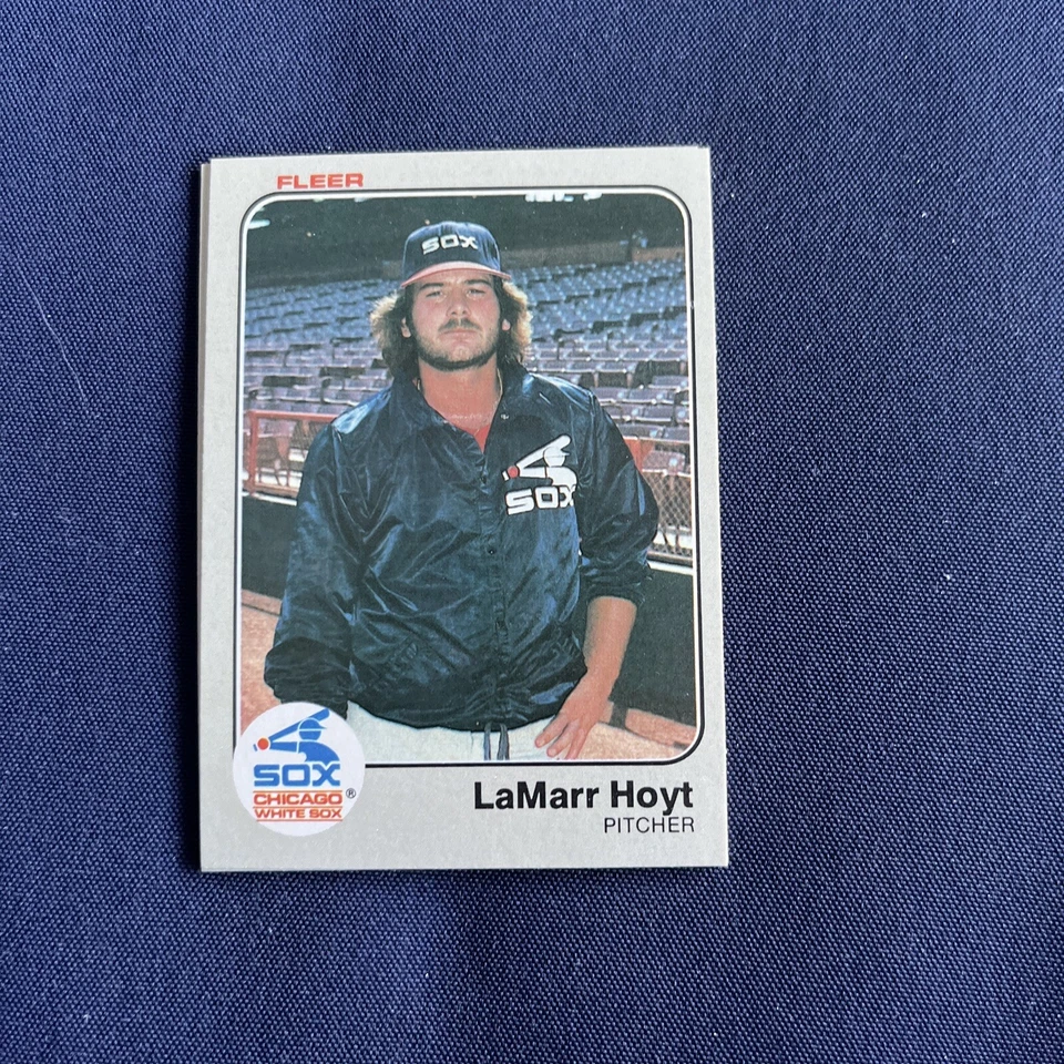 1983 Fleer LaMarr Hoyt #238 Chicago White Sox - Image 1 of 1