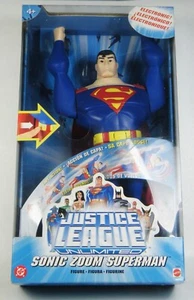 Vintage 2004 SONIC ZOOM SUPERMAN JUSTICE LEAGUE 12" Action Figure NEW! Sealed - Picture 1 of 2