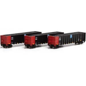 Athearn ATH3835 Thrall High Side Gondola w/ Load - DJJX #3 (3) N Scale - Picture 1 of 1