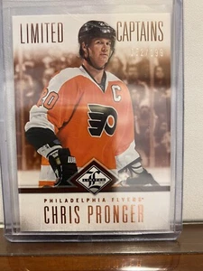 Chris Pronger 2012-13 Panini Limited Hockey Captains 052/199 Philadelphia Flyers - Picture 1 of 1