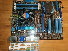 ASUS P8Z77-V LX LGA1155 HDMI VGA DVI 3rd Gen 2 x PCI-E X16 Motherboard and IO