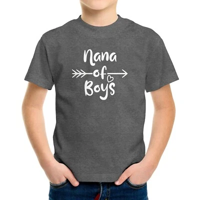 Niño Nana Niño Niños Jóvenes Camiseta Abuela Divertida Cita Camisa Regalo Nana De Niños Foto 1 de 2