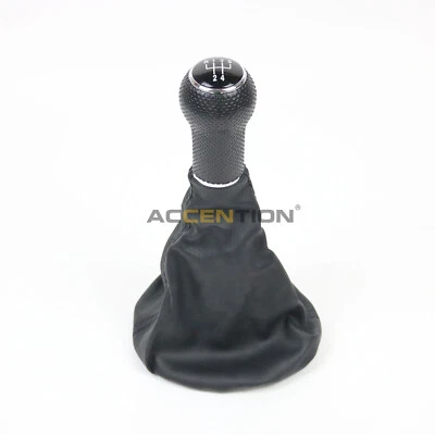 5 Speed 12mm Gear Shift Knob For Seat Ibiza 1996-2001 Cordoba 1997-2002 - Image 1 of 4