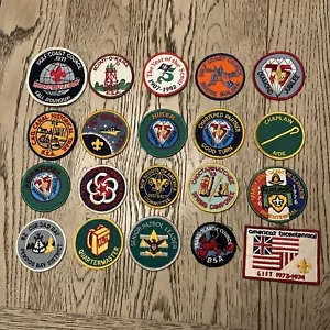 20 Vintage BSA Boy Scouts Order Of The Arrow Patches (#13) - Picture 1 of 8