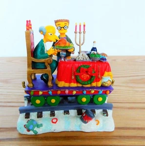 "Colección Christmas Express de Los Simpson - "Una fiesta para uno" Mr. Burns con certificado de autenticidad - Imagen 1 de 9