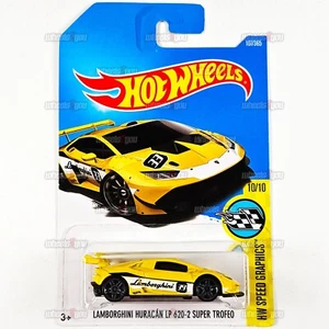 Hot Wheels LAMBORGHINI HURACAN LP 620-2 SUPER TROFEO gelb - HW Speed Graphics - Bild 1 von 2