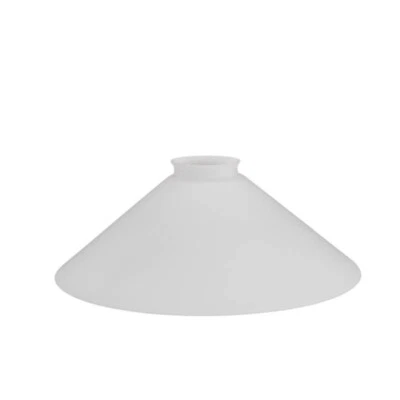 Lampenschirm Schusterschirm Ersatzglas 4311 Lampenglas E27 Weiß Matt Ø 250/57mm - Bild 1 von 4