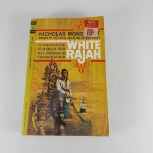 The White Rajah by Nicholas Monsarrat 1962 Pocket Books Cardinal Ed 1st Print PB - Picture 1 of 12