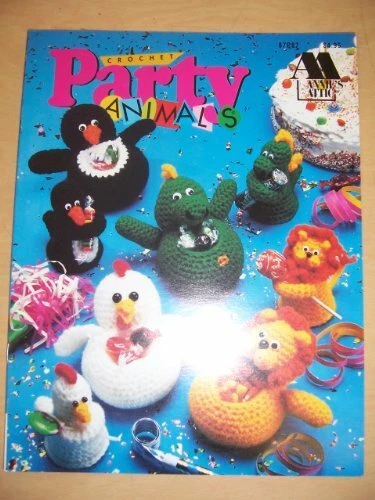 Crochet Party Animals (Annie's Attic, 87P87) [Pamphlet] Craft Pattern C Harris - Image 1 of 1