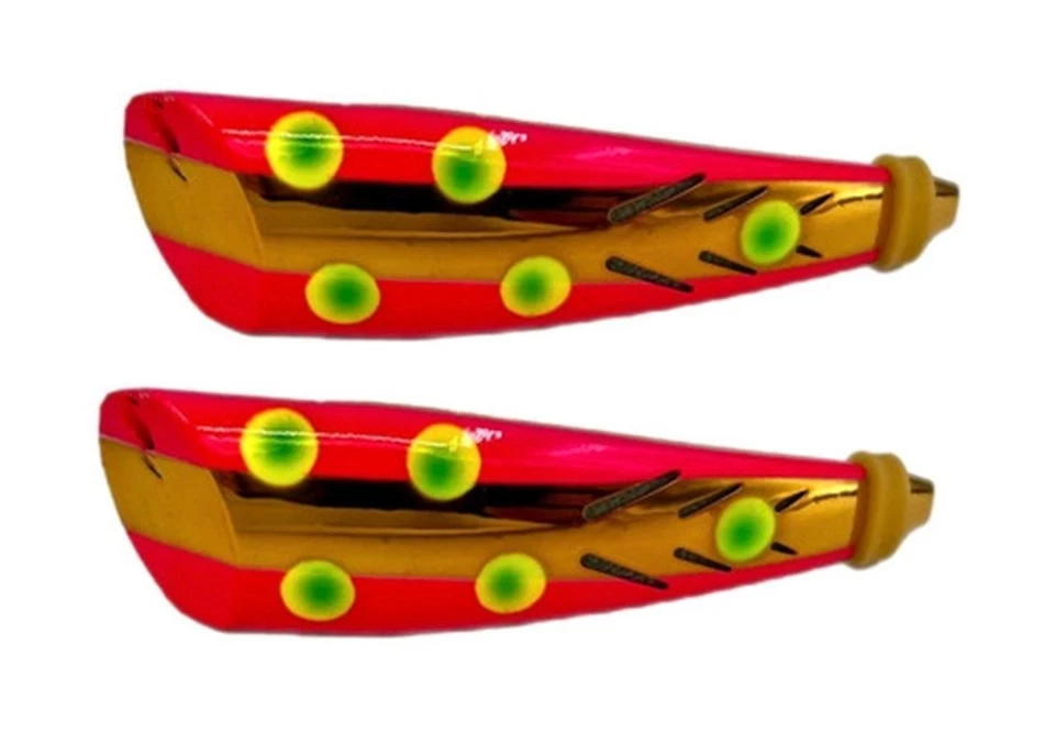 Brad's 2" Kokanee Cut Plugs Señuelos de Pesca Paquete de 2 Elección de Colores NUEVO Foto 1 de 1