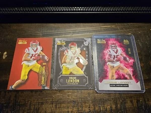 Drake London RC Lot 3 | 2022 Wild Card MATTE | MB-39/WW-14/RH-10 | SP /100 - Picture 1 of 5