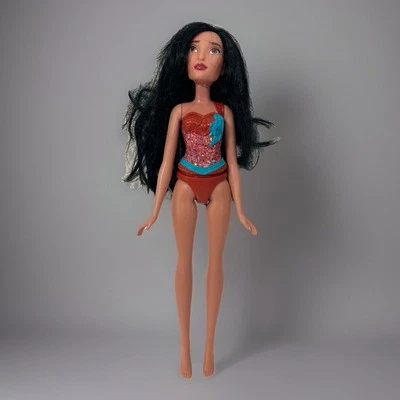 Muñeca de juguete Hasbro niñas Disney Pocahontas princesa DESNUDA ojos marrones edad 3 años en adelante Foto 1 de 3