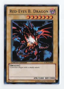 Red-Eyes B Dragon LC01-EN006 Ultra Rare Limited Edition Yugioh TCG Card NM - Picture 1 of 2