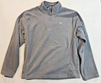 Moletom cinza pulôver de lã manga longa com bolso masculino XXL (18) por iniciante - Imagem 1 de 4