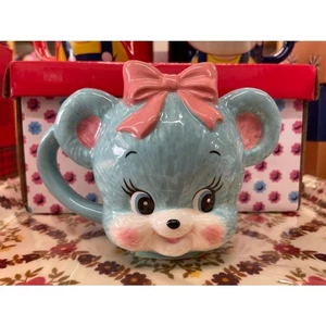Swimmer Face Mug Hugly The Bear Porcelain 185ml - Picture 1 of 7